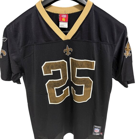NFL Reggie Bush New Orleans Saints #25 Football Jersey Youth Size XL 20-22 100% - Picture 1 of 5